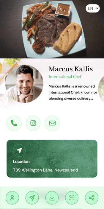 vCard Chef