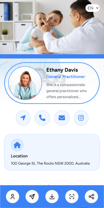 vCard Médico