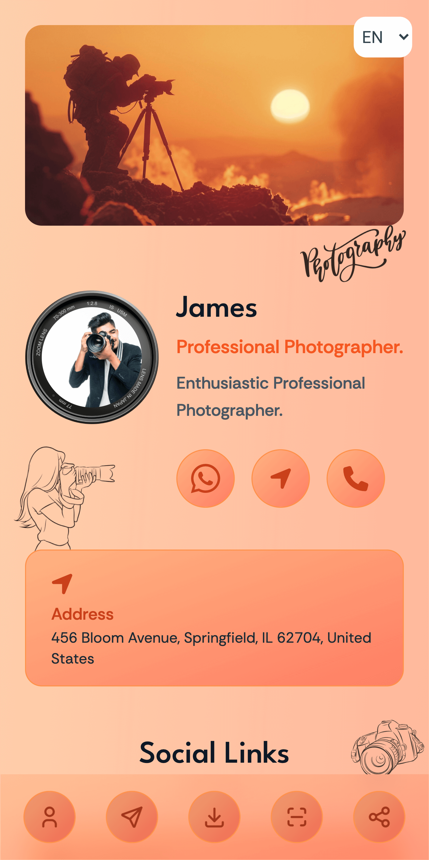 vCard Fotógrafo